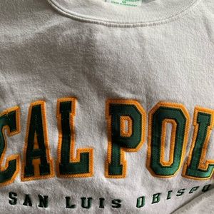 Cal Poly San Luis Obispo crew neck sweatshirt